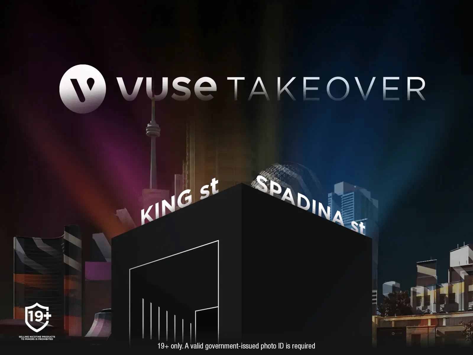 Vuse Takeover at King St x Spadina St