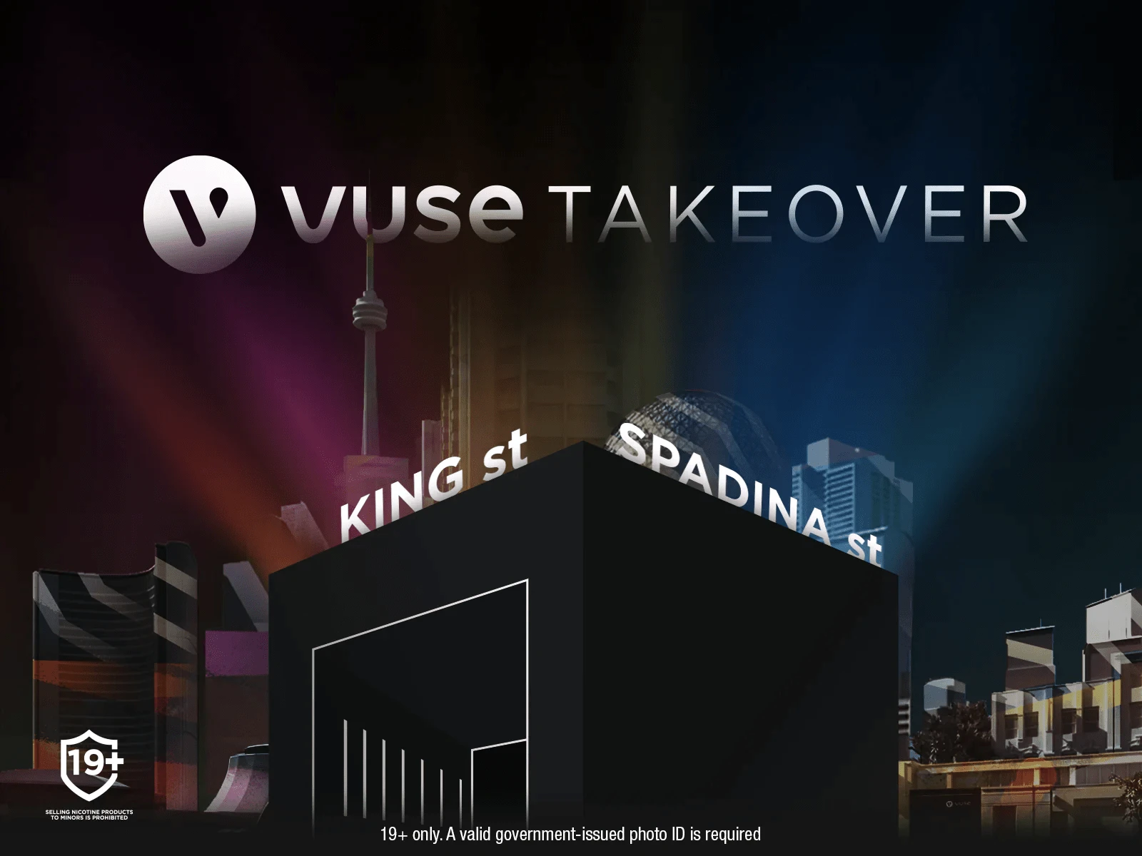 Vuse Takeover at King St x Spadina St