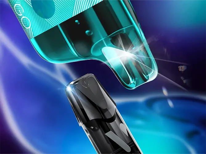 Vuse Go and a vape pod
