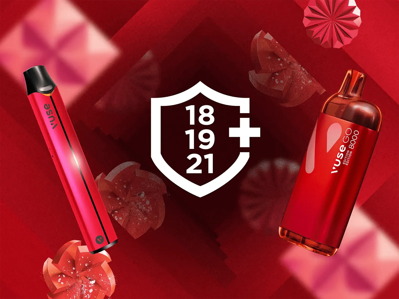 Vuse vape pod devices and disposable vape devices