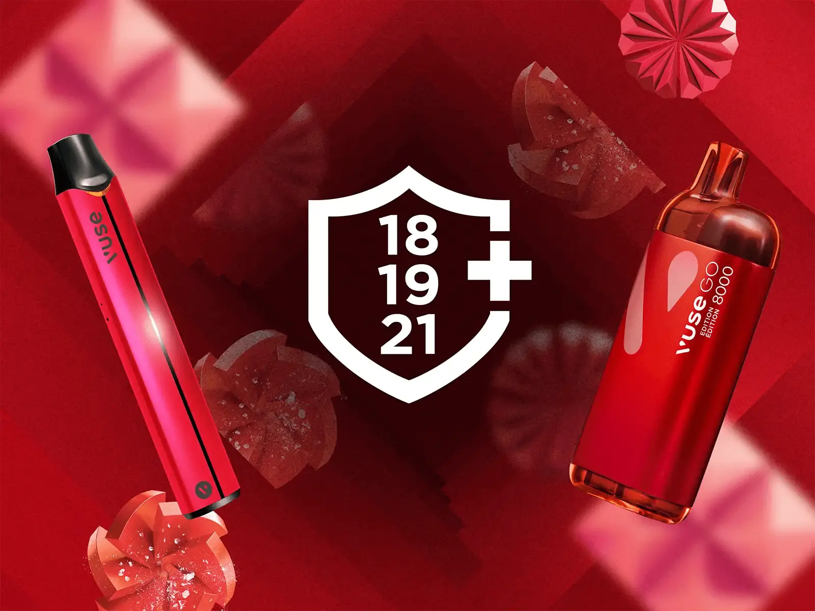 Vuse vape pod devices and disposable vape devices