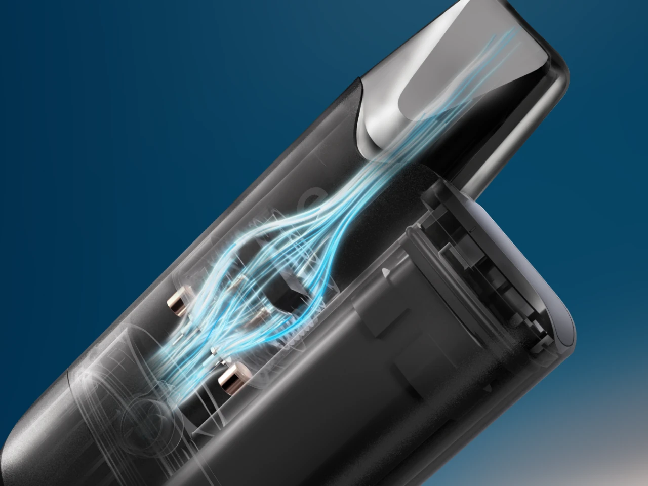 Vape atomizer working diagram