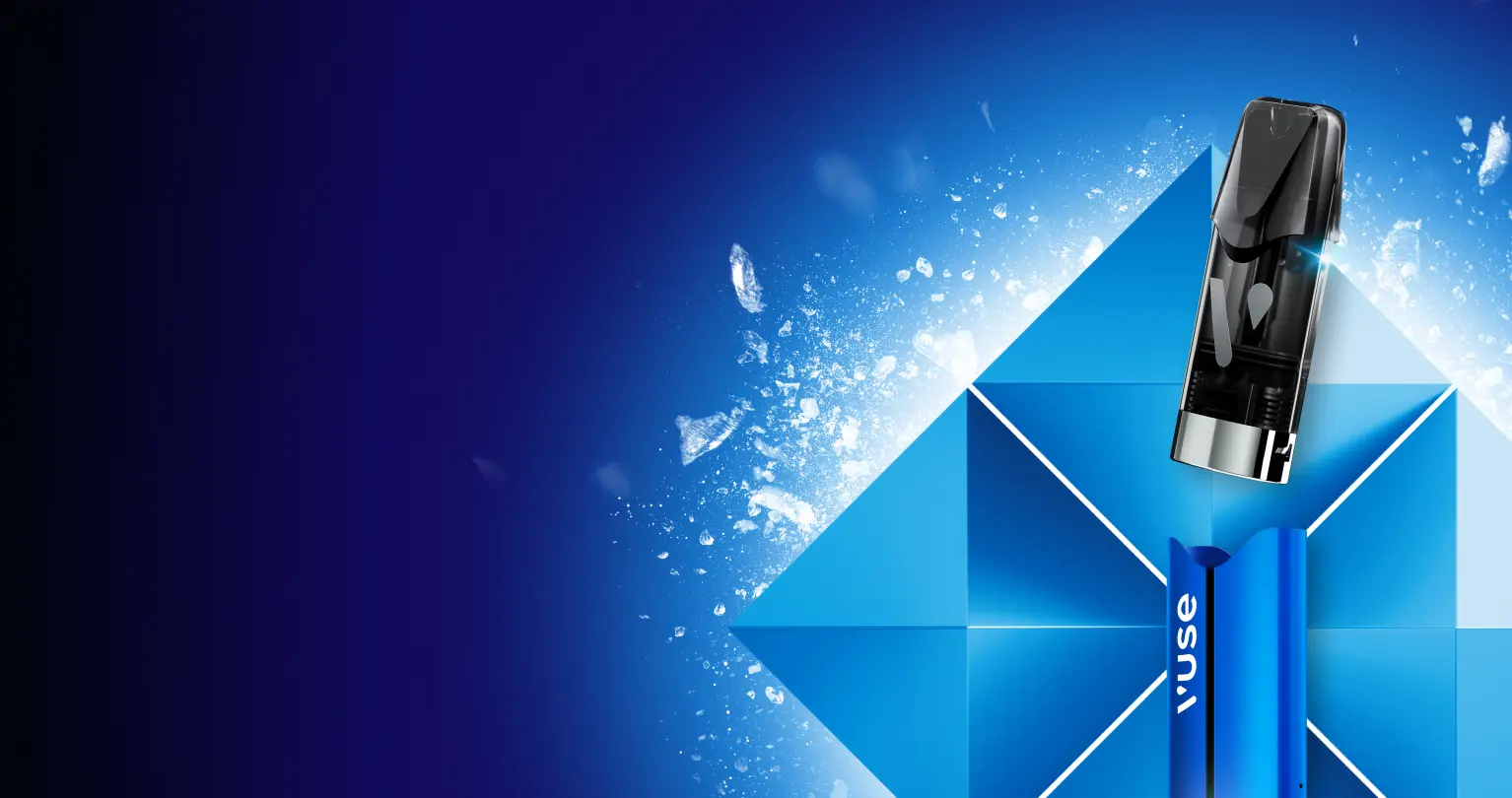 Blue Vuse Pro Smart with Blue background