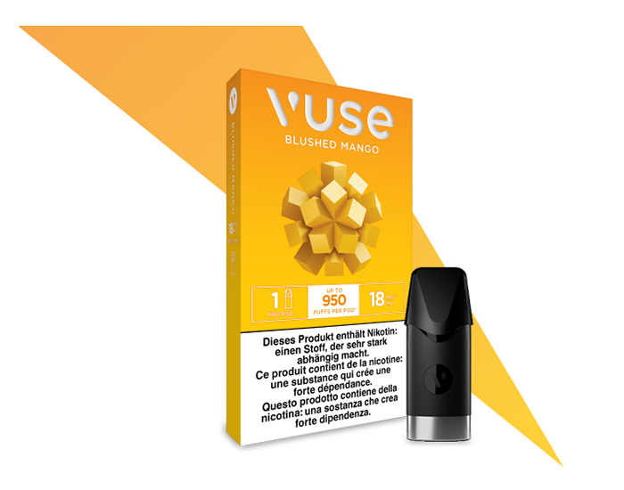 Vuse PRO Pods Blushed Mango 18mg