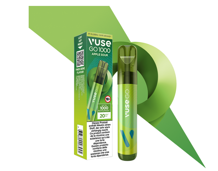 Vuse Go 1000 Apple Sour 20mg