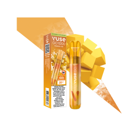 Vuse GO 1000 Mango Ice Pen | disposable e-cigarette | Vuse