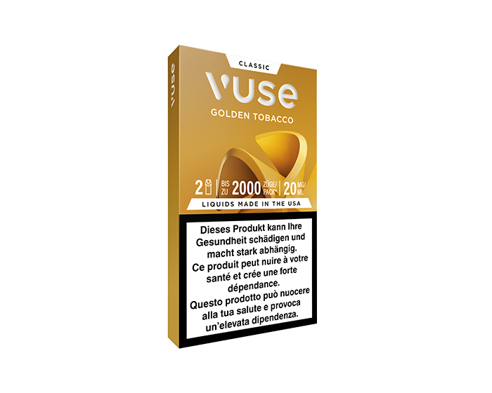vuse pro pods golden tobacco Vuse Alto Golden Tobacco Pods - 4 Pack main image 1