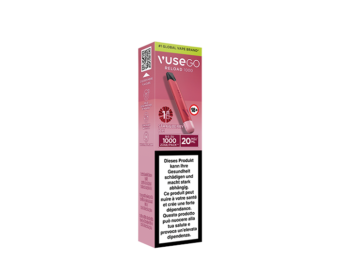 vuse go 01 Vuse GO Edition 01 Banana Ice Disposable Puff main image 1
