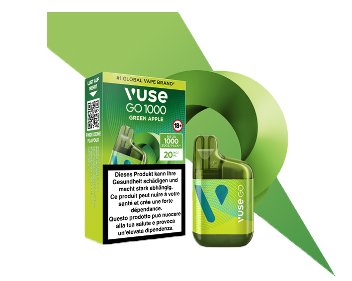 vuse go apfel Green Apple