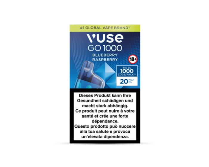 vuse pods geschmack Blueberry Raspberry
