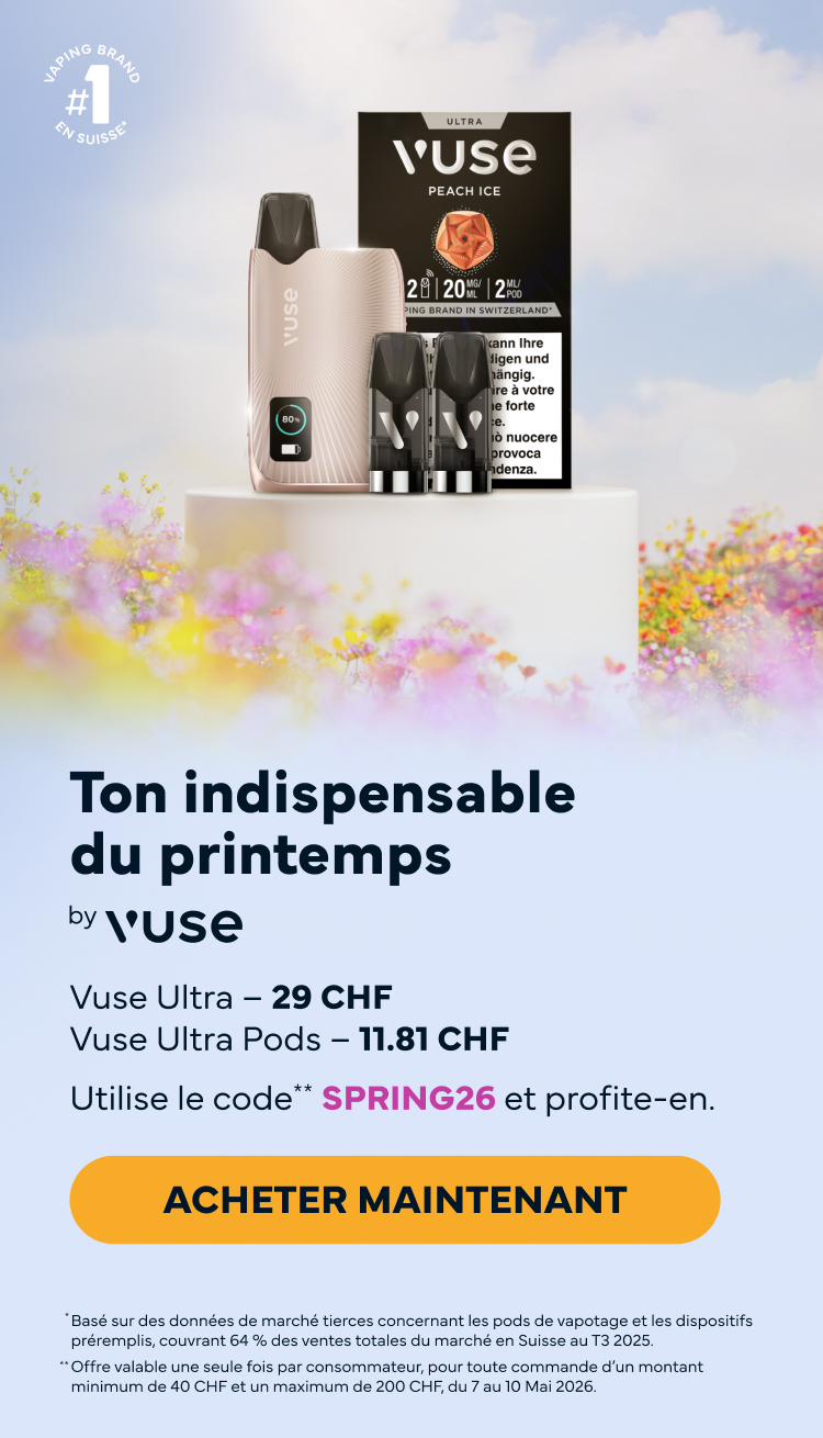 Vuse Spring Banner Mobile