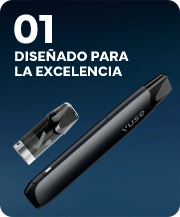 01. Vaporizador Vuse es diseñado para la excelencia