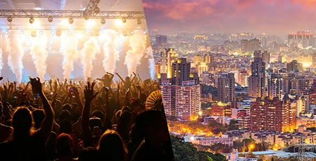 Vuse te invita a un festival de música en Colombia