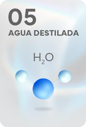 Agua destilada