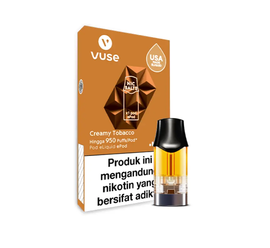 vuse pod creamy tobacco