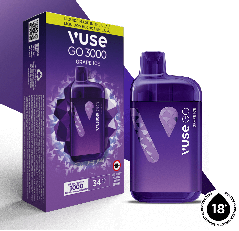 Vuse Go 3000 - Grape Ice