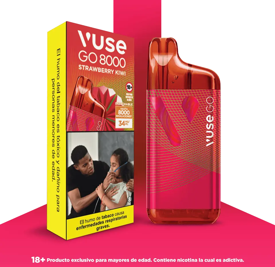 VUSE GO 8000 STRAWBERRY KIWI
