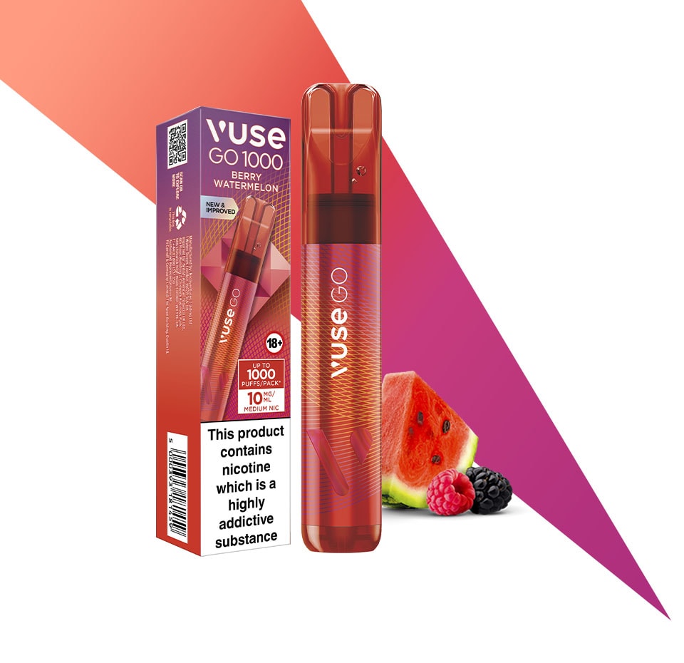 Vuse GO 1000 Berry Watermelon Disposable Vape Pen Vuse UK