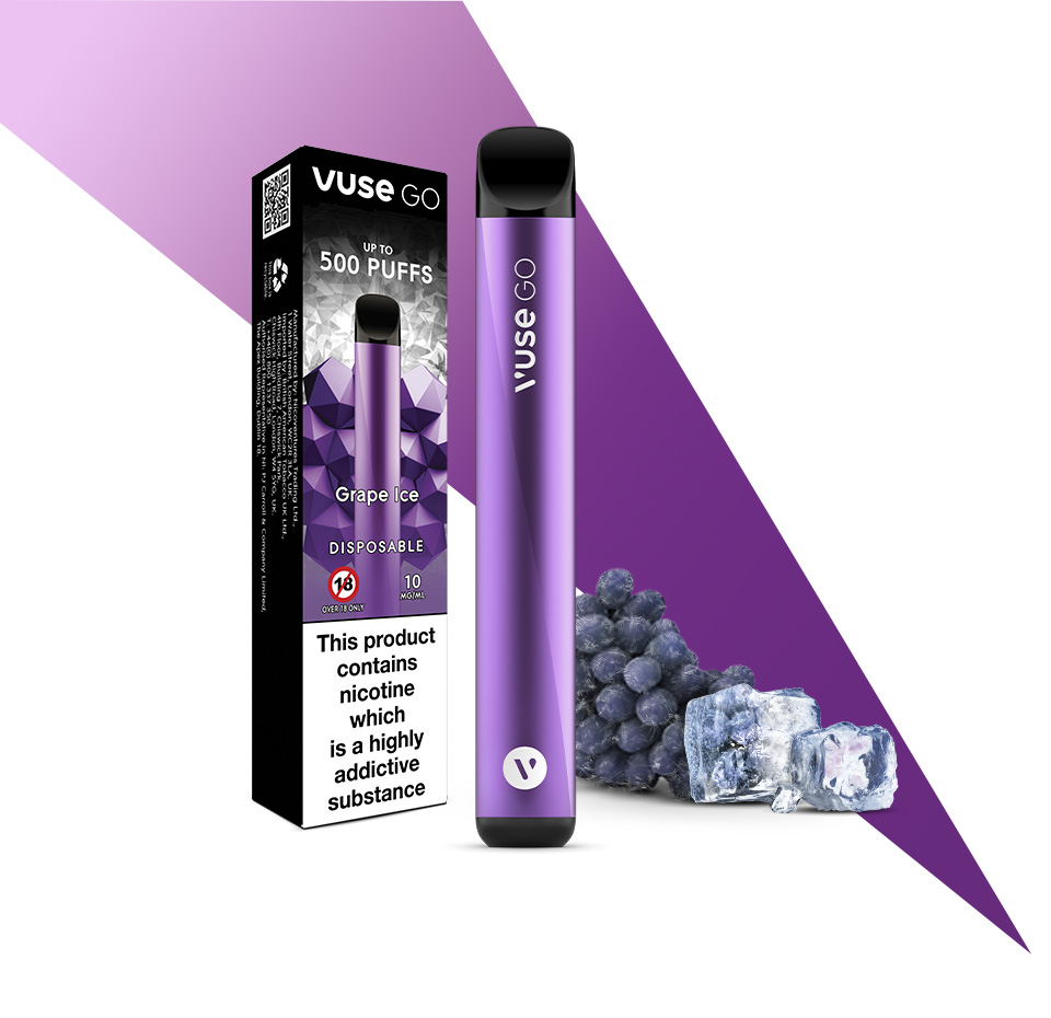 Vuse Go Grape Ice Disposable Vape Vuse UK