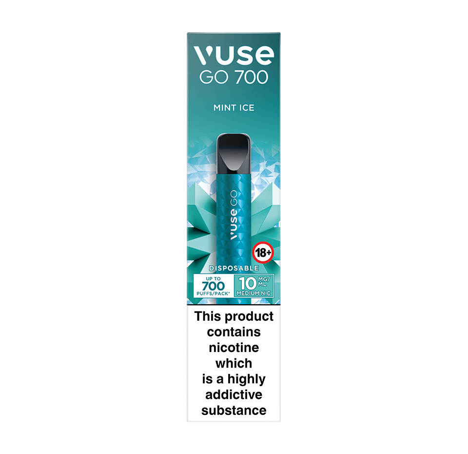 Vuse GO 700 Mint Ice Disposable Vape Vuse