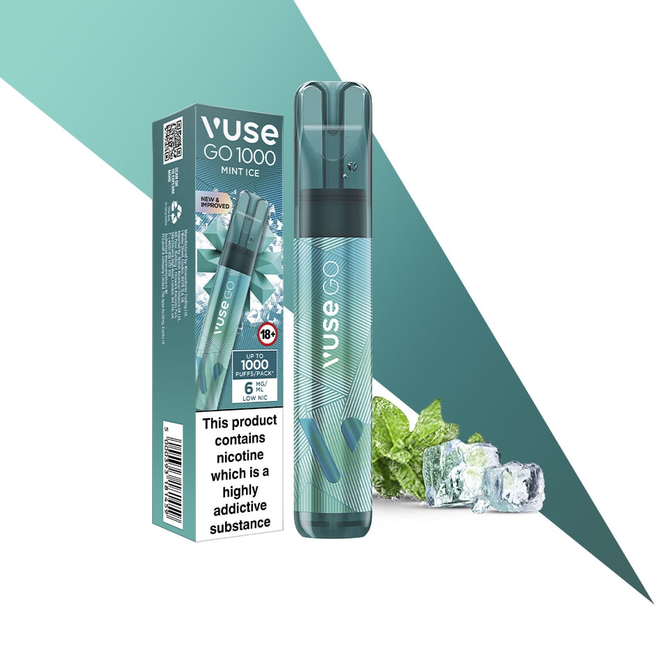 Vuse GO 1000 Mint Ice Disposable Vape Pen Vuse UK
