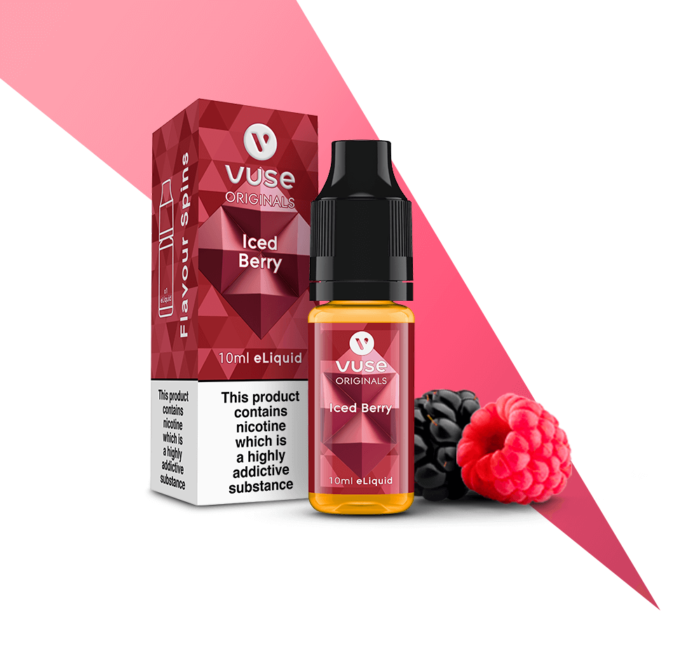 Iced Berry eLiquid Vape Liquid Refill Vuse UK
