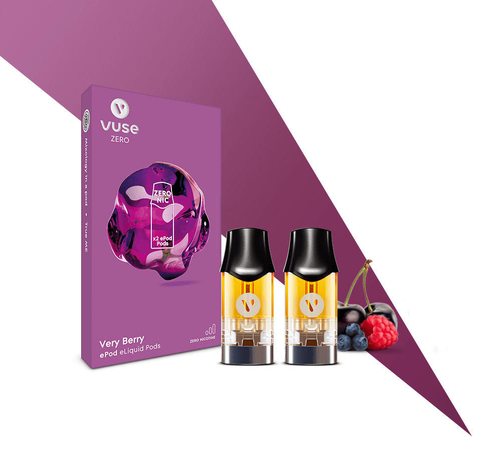 Very Berry ePod Pods Nic Salt ELiquid Vuse UK