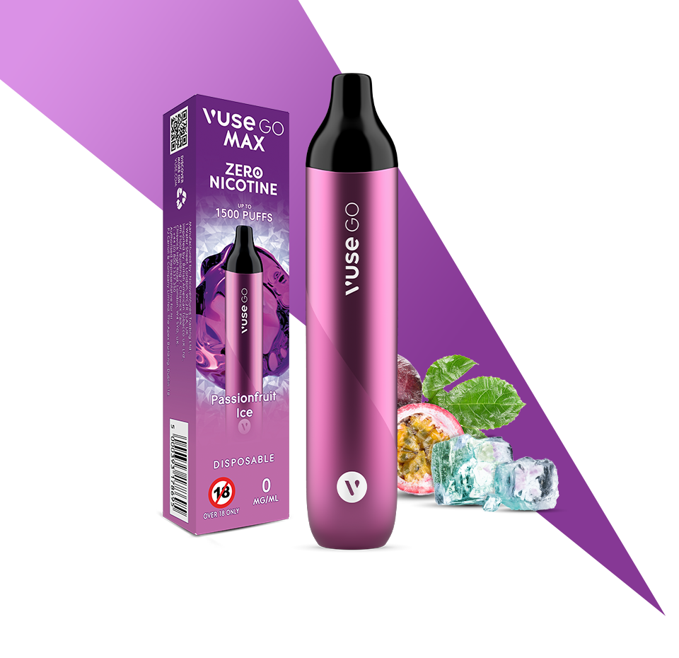 Vuse GO Passionfruit Ice Disposable Vape Vuse Vuse GO Passionfruit Ice Disposable Vape Vuse