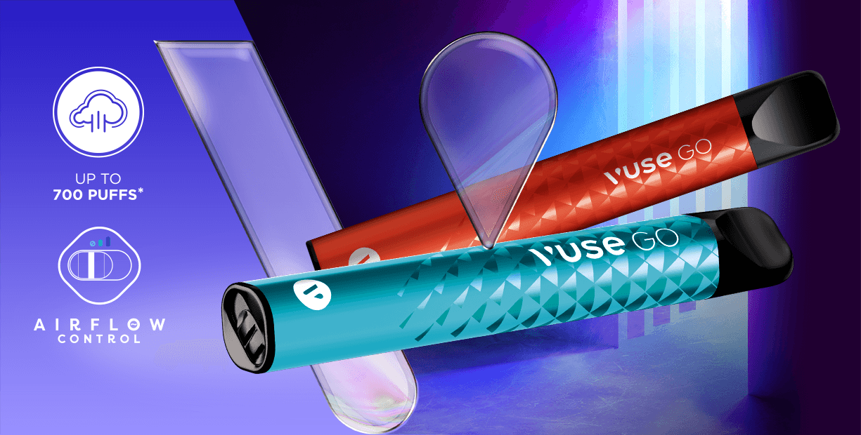 Vuse Go 700 Disposable Vapes up to 700 puffs Vuse UK