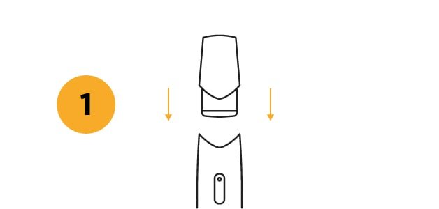 insert pod into device diagram