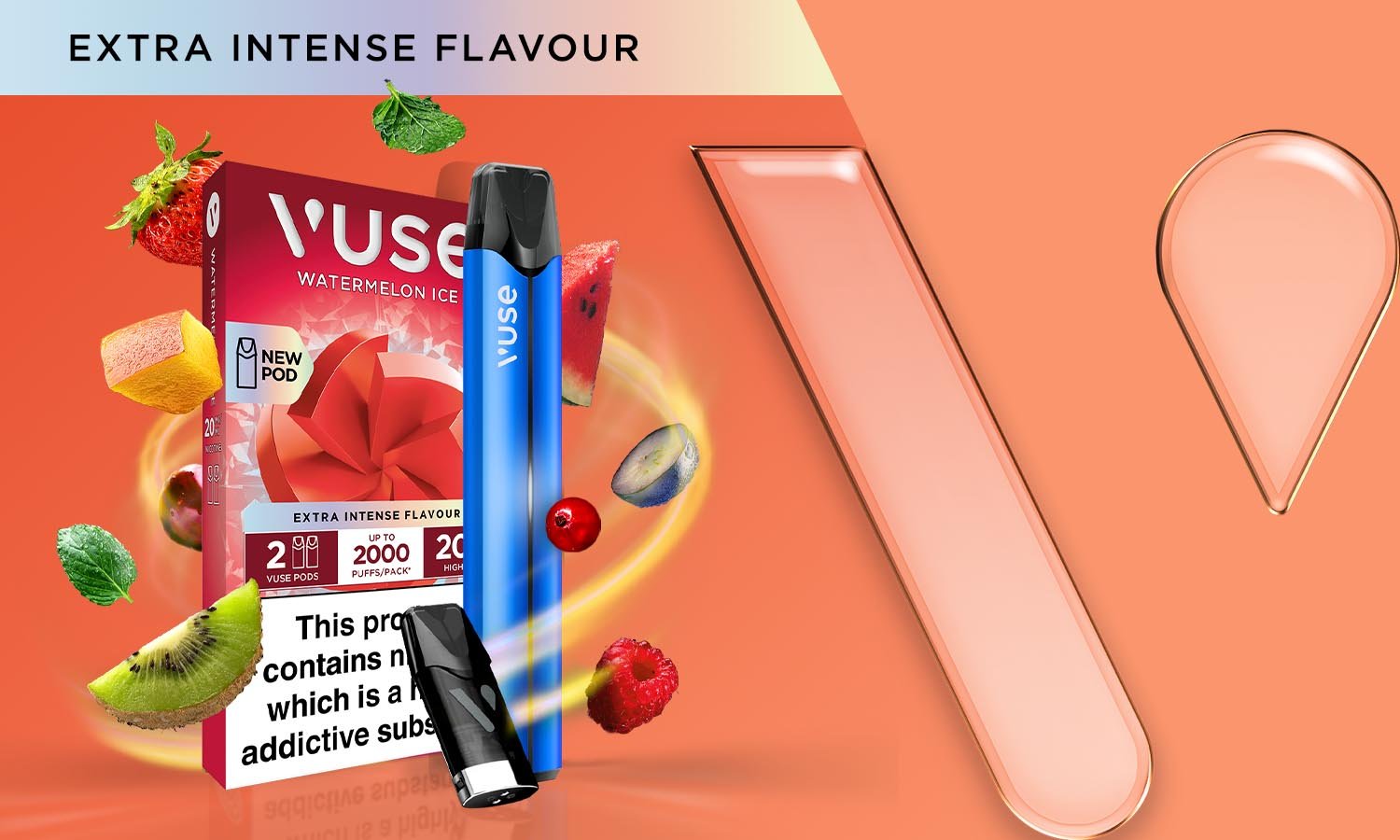 Extra Intense Disposable Vape Pods Vape Refills Vuse UK