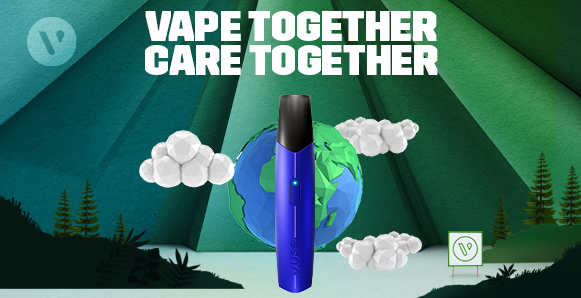 WE PLEDGED IT, NOW WE ARE THE FIRST GLOBAL CARBON NEUTRAL VAPE BRAND*