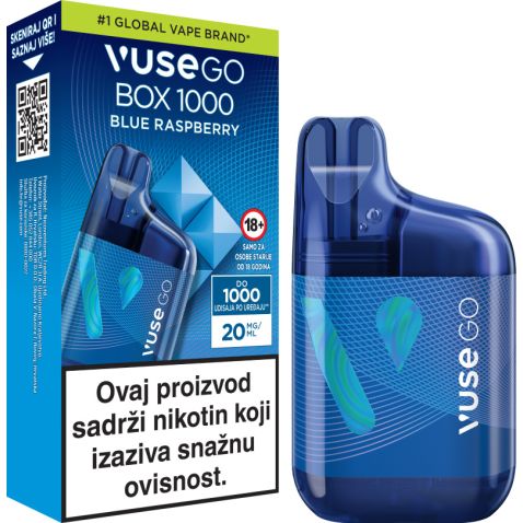 VUSE GO 1000 Box - Blue Raspberry