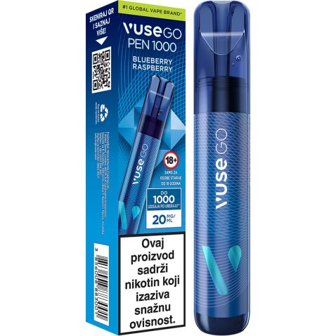VUSE GO 1000 Pen -  Blueberry Raspberry
