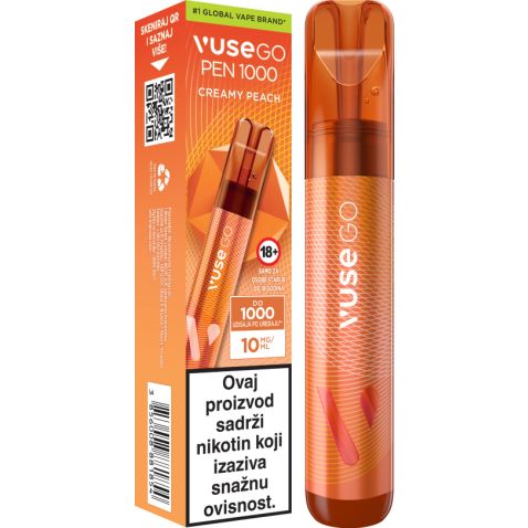 VUSE GO 1000 Pen - Creamy Peach