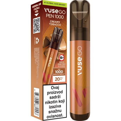 VUSE GO 1000 Pen - Creamy Tobacco