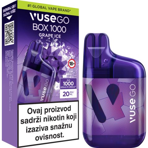 VUSE GO 1000 Box - Grape Ice