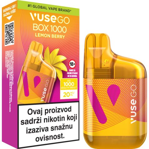 VUSE GO 1000 Box - Lemon Berry