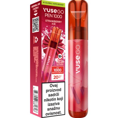 VUSE GO 1000 Pen - Strawberry Ice