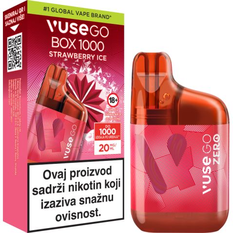 VUSE GO 1000 Box - Strawberry Ice