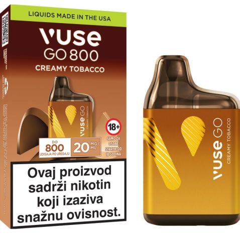 VUSE GO 800 - Creamy Tobacco