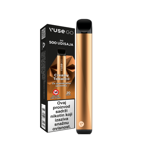 vuse go creamy tobacco okus