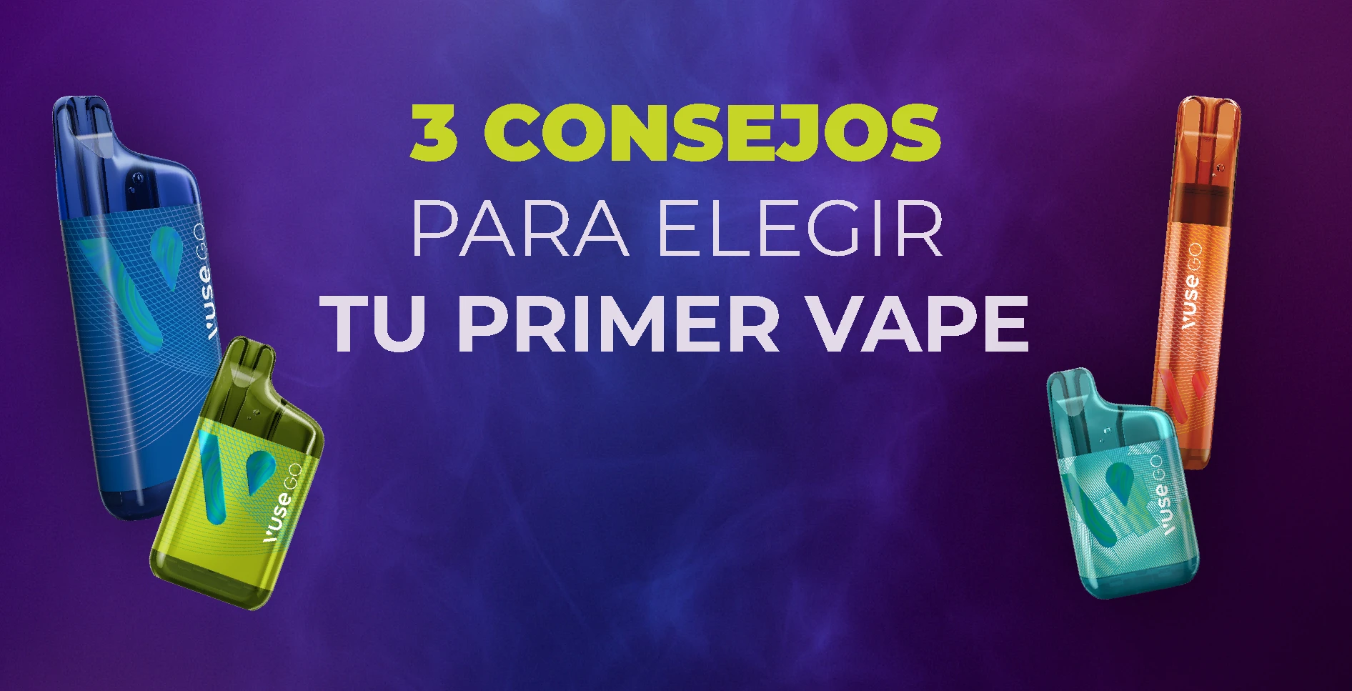 ¡LLEGÓ EL NUEVO VUSE GO 3000!