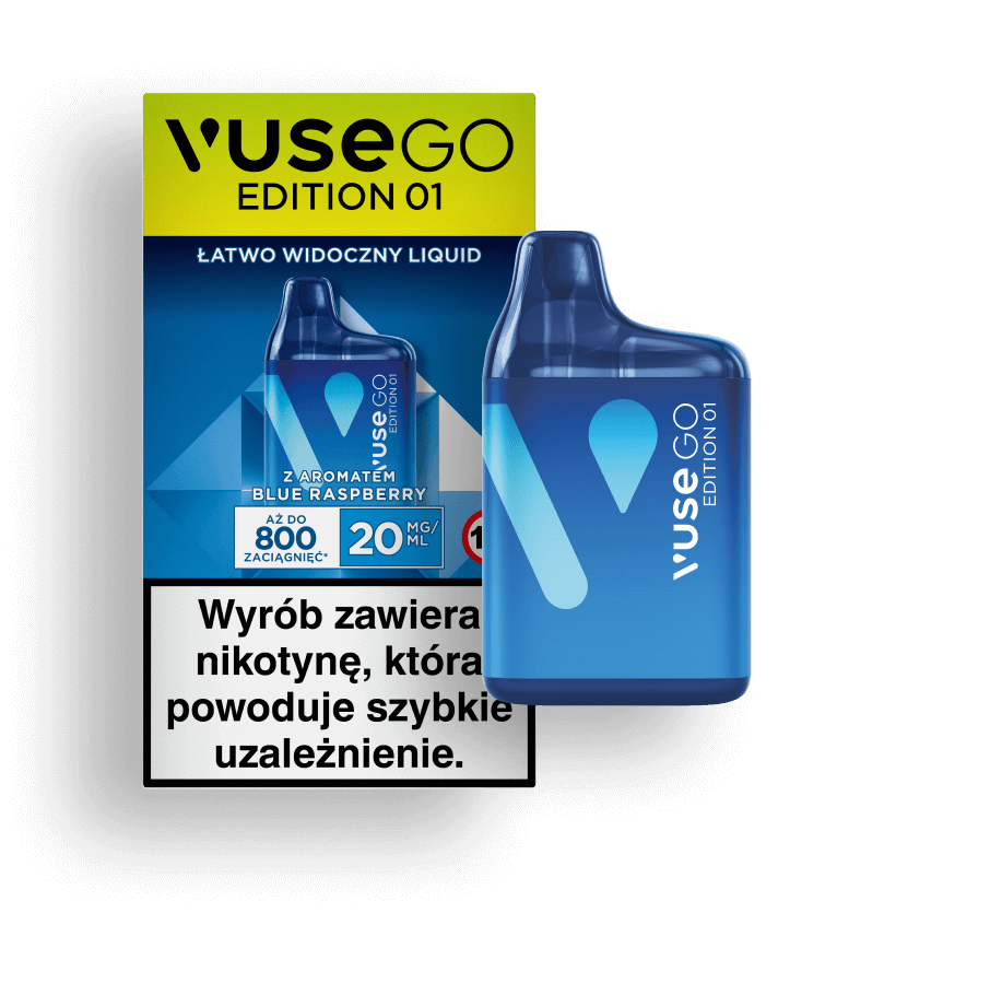 E-papierosy Vuse na pomarańczowym tle