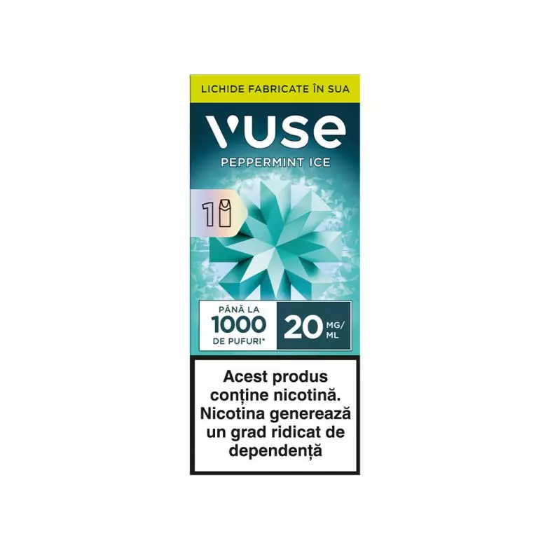 vuse go peppermint ice 20mg Vuse GO 1000 – Peppermint Ice – 20mg/ml main image 1