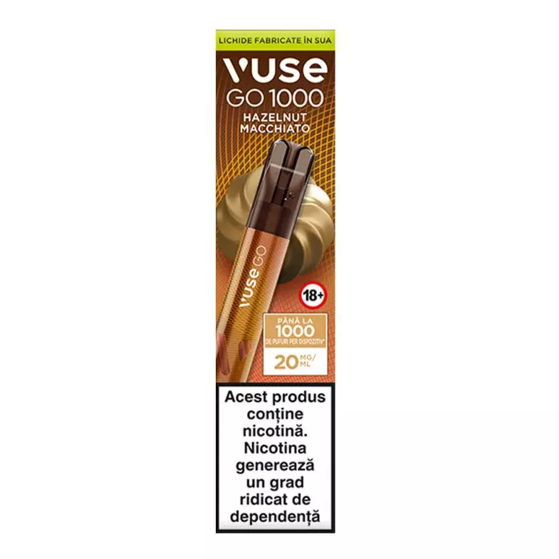 vuse go hazelnut macchiato VUSE GO 1000 • Hazelnut Macchiato