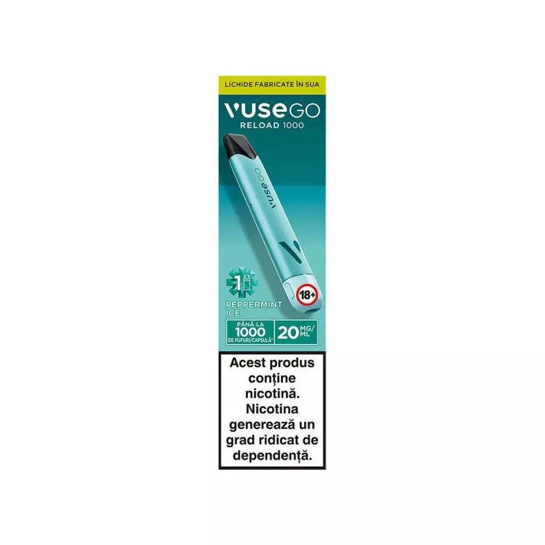 geekvape aegis solo 3 istruzioni Vuse GO Peppermint Ice Elektromos Cigaretta, 20mg, 500 Puffs main image 0