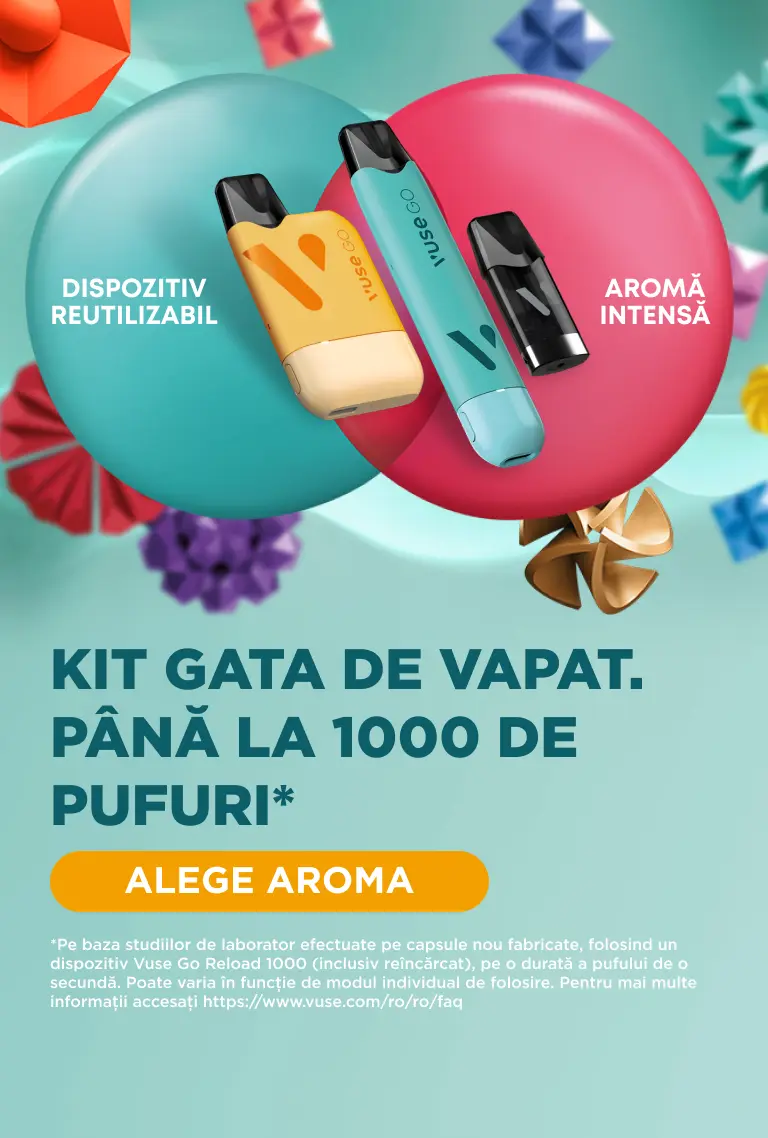 VUSE GO RELOAD 1 POD Homepage Banner Mobile