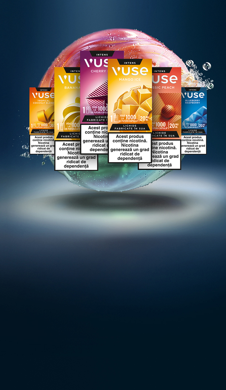 VUSE GO România: Țigarete electronice cu arome diverse